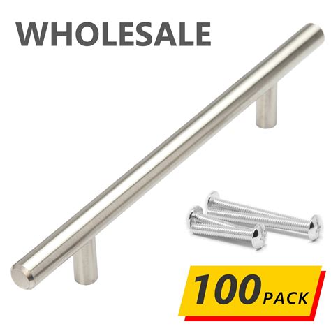 top rated 8 stainless steel t bar cabinet pulls|unique cabinet hardware bar pull.